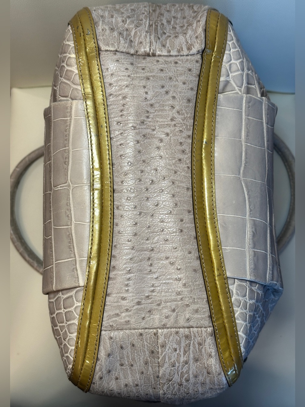 Coach Madison Abigail Exotic Embossed Leather Carryall Satchel Dust Bag - EUC - Picture 7 of 12
